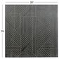 Maple and Jade 39" x 39" Wall Decor in Black, , large