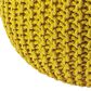 Butler Pincushion Pouffe in Yellow, , large