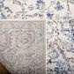 Safavieh Madison MAD603K 5"1" x 7"6" Turquoise and Ivory Area Rug, , large