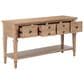 Belle Furnishings Haven Hills Sofa Table in Camel Beige, , large