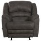 Catnapper Hayden Rocker Recliner with Heat and Massage in Steel, , large