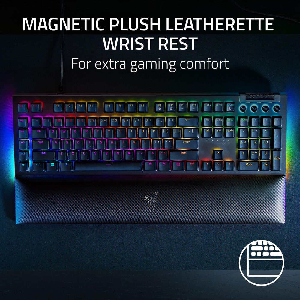 Razer BlackWidow V4 Wired Gaming Keyboard in Black, , large