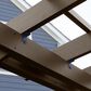 Highwood USA Bodhi 12" x 12" Pergola with 2 Weatherly 4" Porch Swings in Weathered Acorn, , large