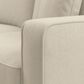 Bush Stockton Arm Chair and Ottoman in Cream, , large