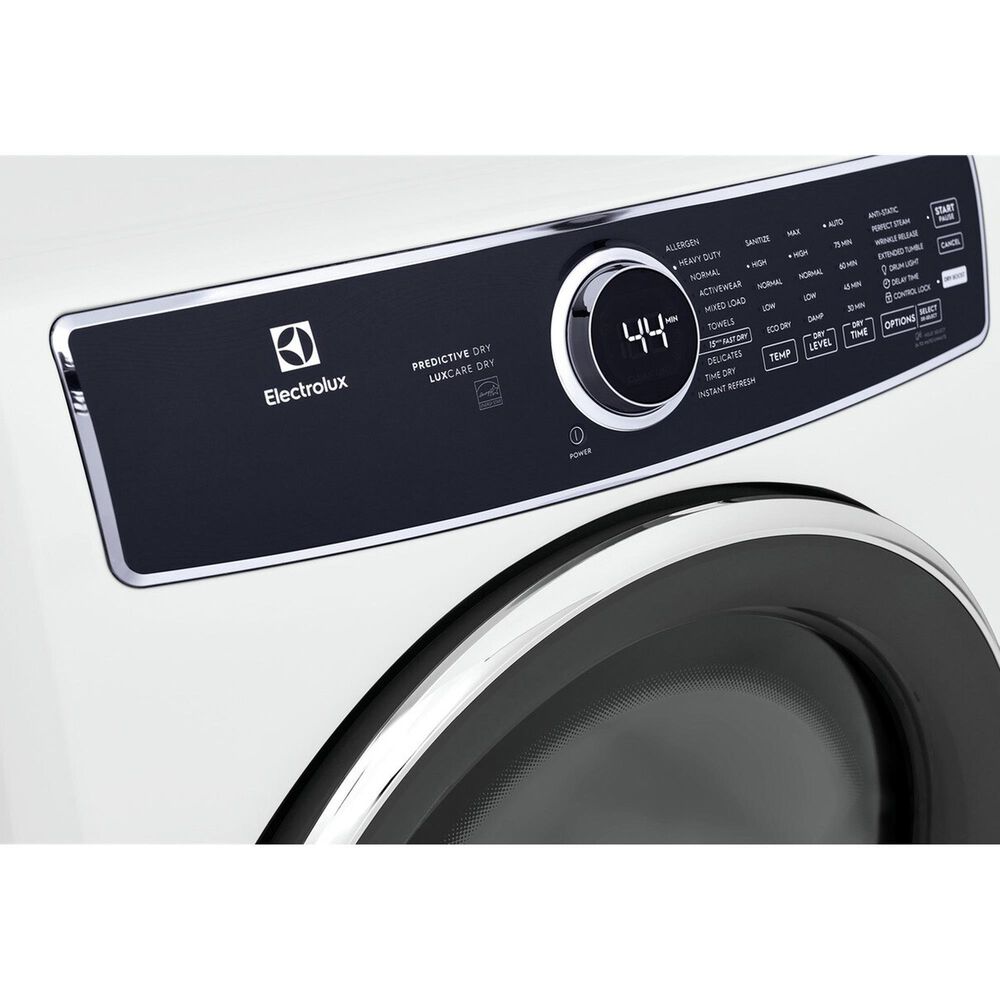 Electrolux 8 Cu. Ft. Front Load Gas Dryer with LuxCare in White, , large
