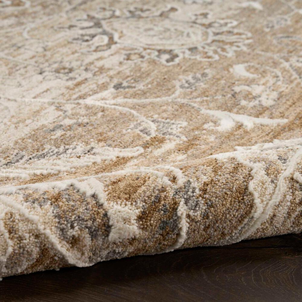 Nourison Retreat RET01 Beige 7'10" x 10' Area Rug, , large