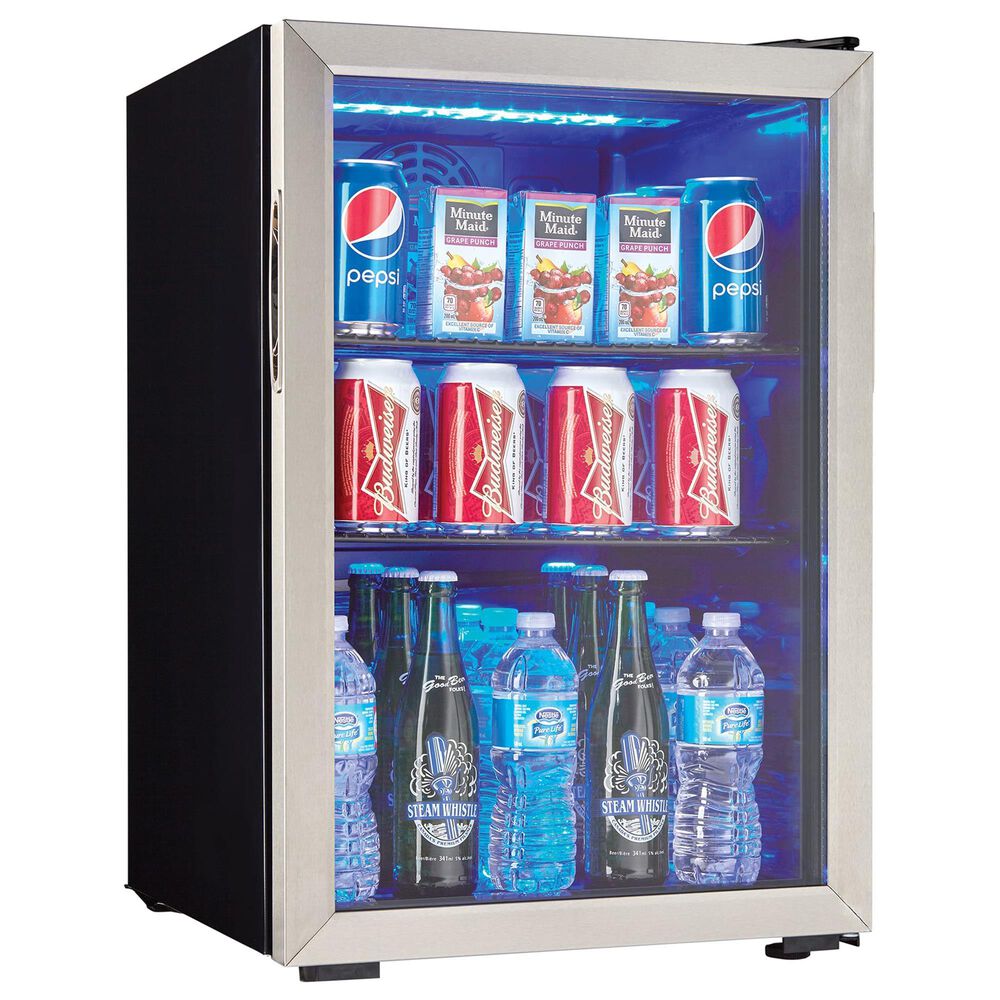 Danby 2.6 Cu. Ft. Freestanding Beverage Center in Stainless Steel, , large