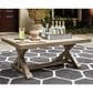 Ashley Beachcroft Patio Rectangular Cocktail Table in Beige, , large