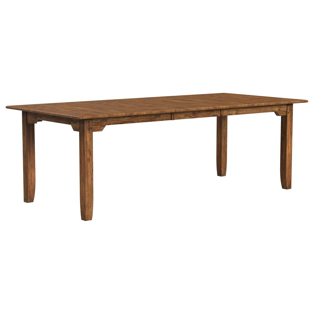 A AMERICA Silverdale 7-Piece Rectangular Dining Set in Brown, , large