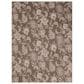 Nourison Garden Oasis Floral Mocha 9" x 12" Indoor/Outdoor Area Rug, , large