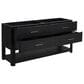 James Martin Vanities Lucian 72" Double Vanity in Carbon Oak with 3 cm Victorian Silver Quartz Top, , large