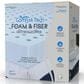 Carpenter Company 3" Foam and Fiber Twin XL Mattress Topper, , large