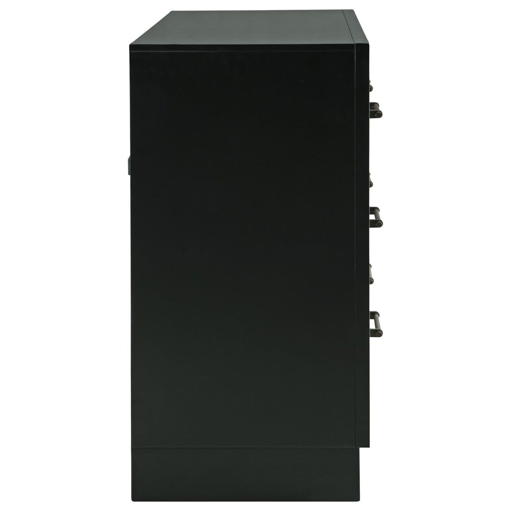 Ashley Kraeburn Dresser and Mirror in Black and Brown, , large