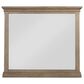 Riva Ridge Oxford Landscape Mirror in Tan, , large