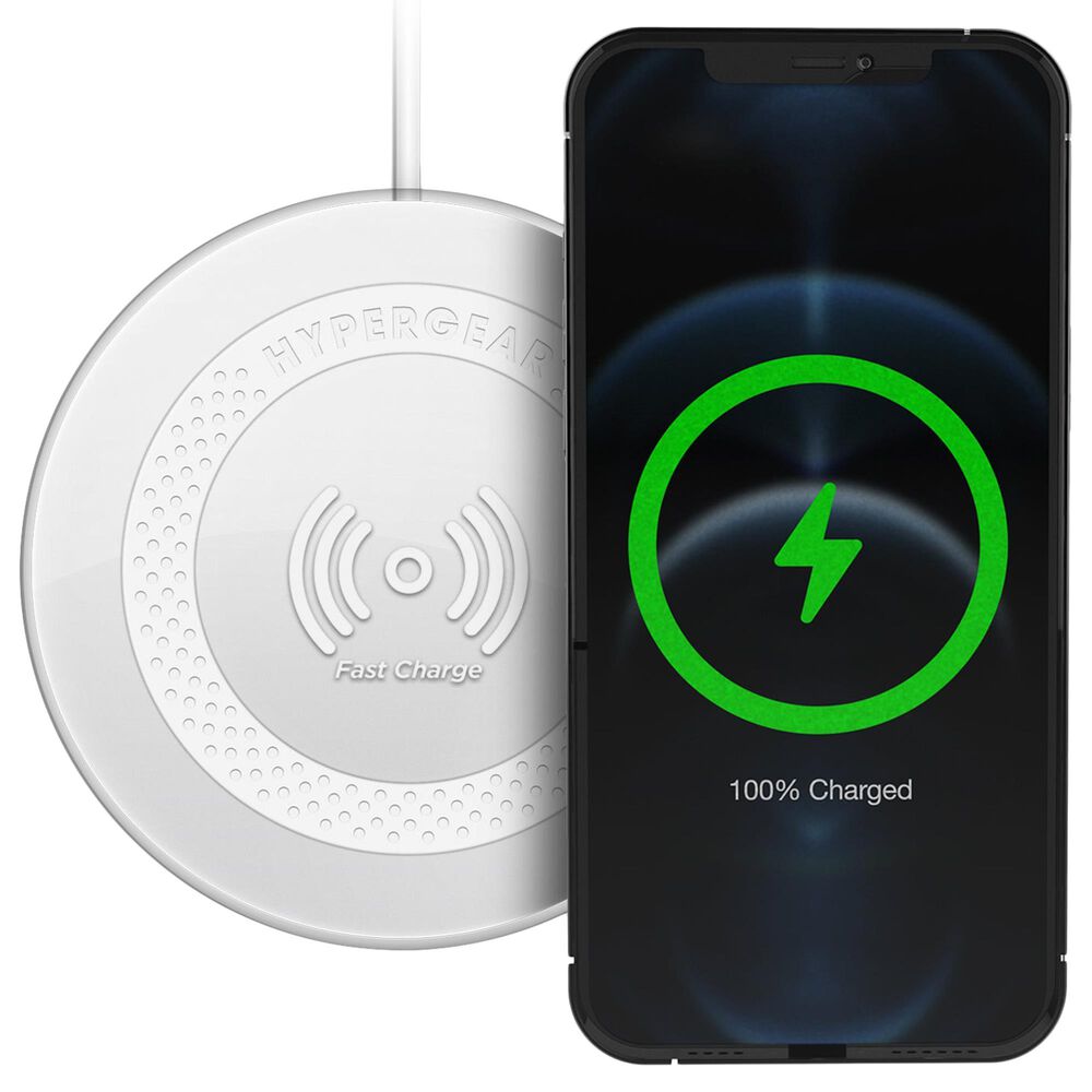 Hypergear ChargePad Pro 15W Wireless Fast Charger in White, , large