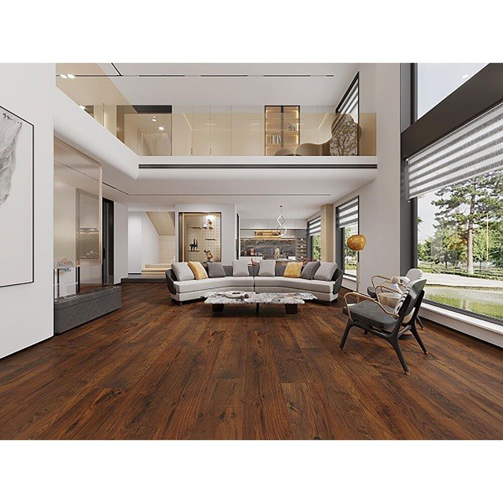 Create Flooring Lofts Newberry 7.68&quot; x Random Length Water Resistant Laminate, , large