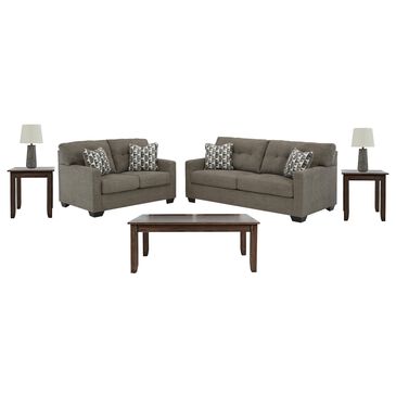 Ashley Mahoney, Eros and Chaston 7-Piece Living Room Set in Chocolate, , large