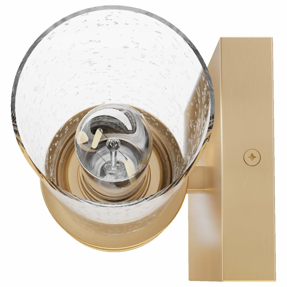 Hunter Lenlock 22&quot; 2-Light Vanity with Seeded Shade in Alturas Gold, , large