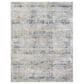 Surya Brunswick Cream, Light Gray, Charcoal, Blue, Dark Blue and Mustard 6"7" x 9"6" Area Rug, , large