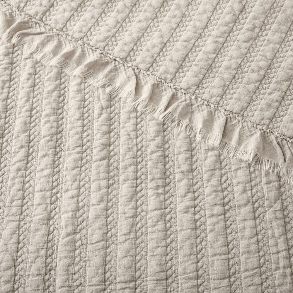 Levtex Wilhemina 2-Piece Twin/Twin XL Quilt Set in Natural, , large