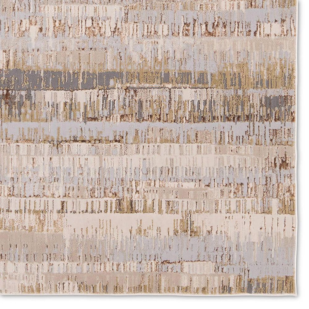 Jaipur Catalyst Elysia 7&#39;10&quot; x 10&#39;6&quot; Charcoal Gray, Coffee Liqueur, Candied Ginger, Silver Gray and Cobblestone Area Rug, , large