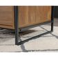 Sauder Tremont Row L-Shaped Desk in Sindoori Mango and White, , large