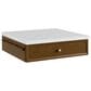 James Martin Bellshire 24" Makeup Counter Drawer Unit in Honey Oak, , large