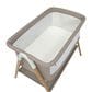 Delta Children Bondi Beechwood Bed Bassinet in Tan Melange, , large