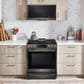 LG 1.7 Cu. Ft. Over-the-Range Microwave Oven with Air Fry in Black Stainless Steel, , large