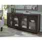 Ashley Dreley 62" Accent Cabinet in Grayish Brown, , large