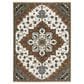 Oriental Weavers Keira Rust and Ivory 7"10" x 10"10" Area Rug, , large