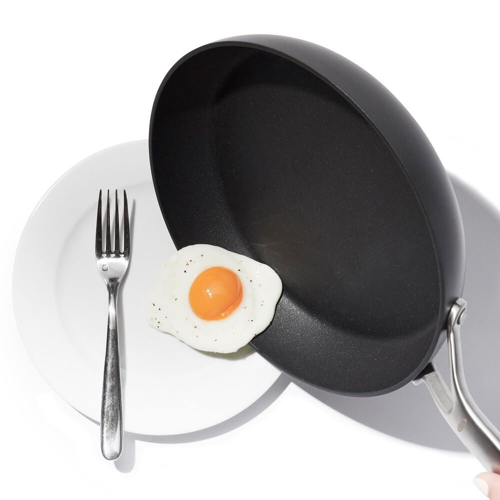 Green Pan Reserve Pro 12" Ceramic Nonstick Open Frypan in Black, , large
