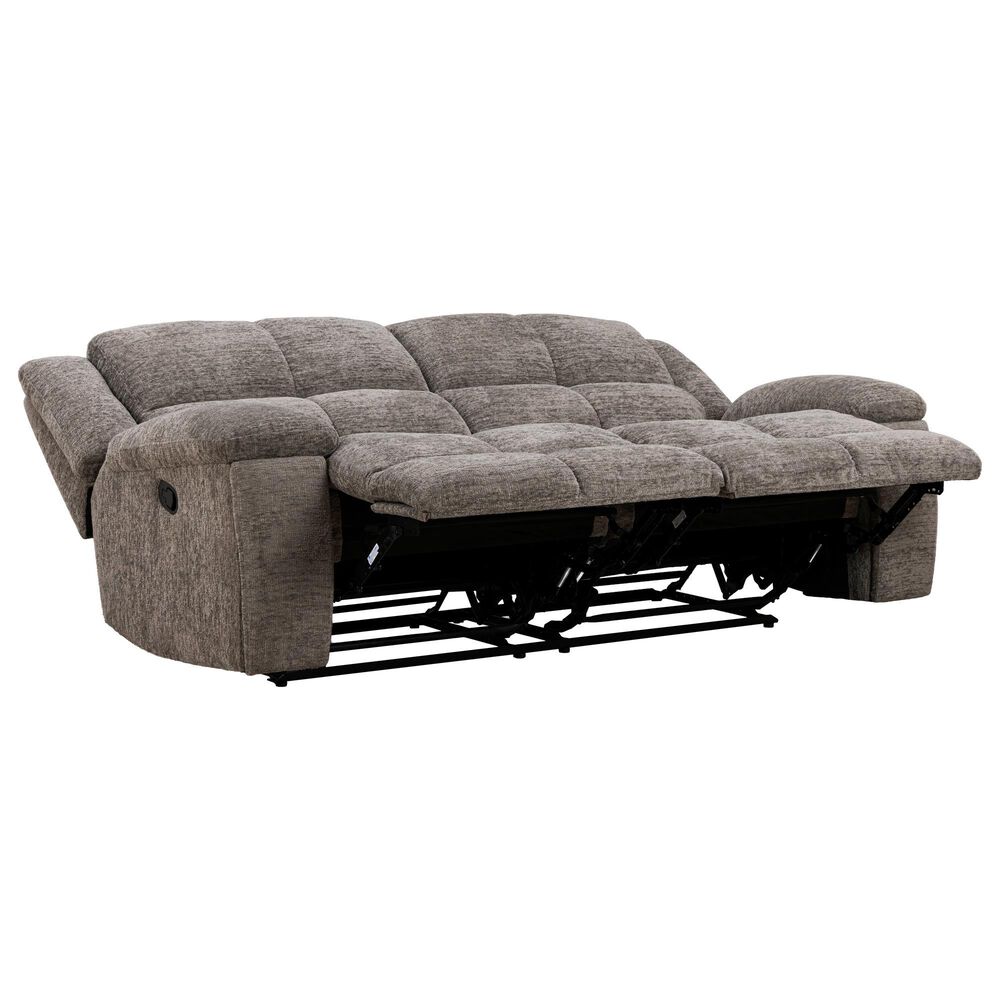 Simeon Collection Buster Manual Reclining Sofa in Cabot Stone, , large