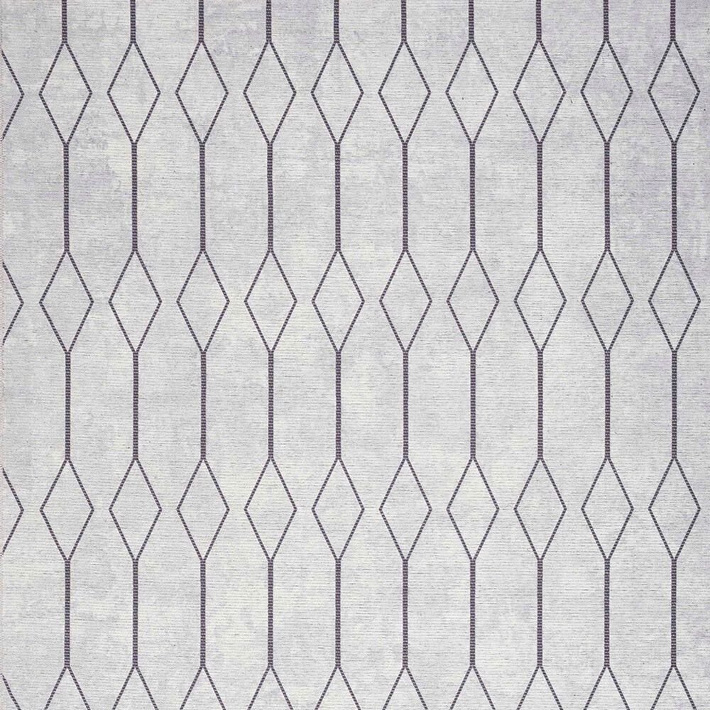 Nourison Machine Washable Series 1 9&#39;2&quot; x 12&#39; Ivory and Grey Area Rug, , large