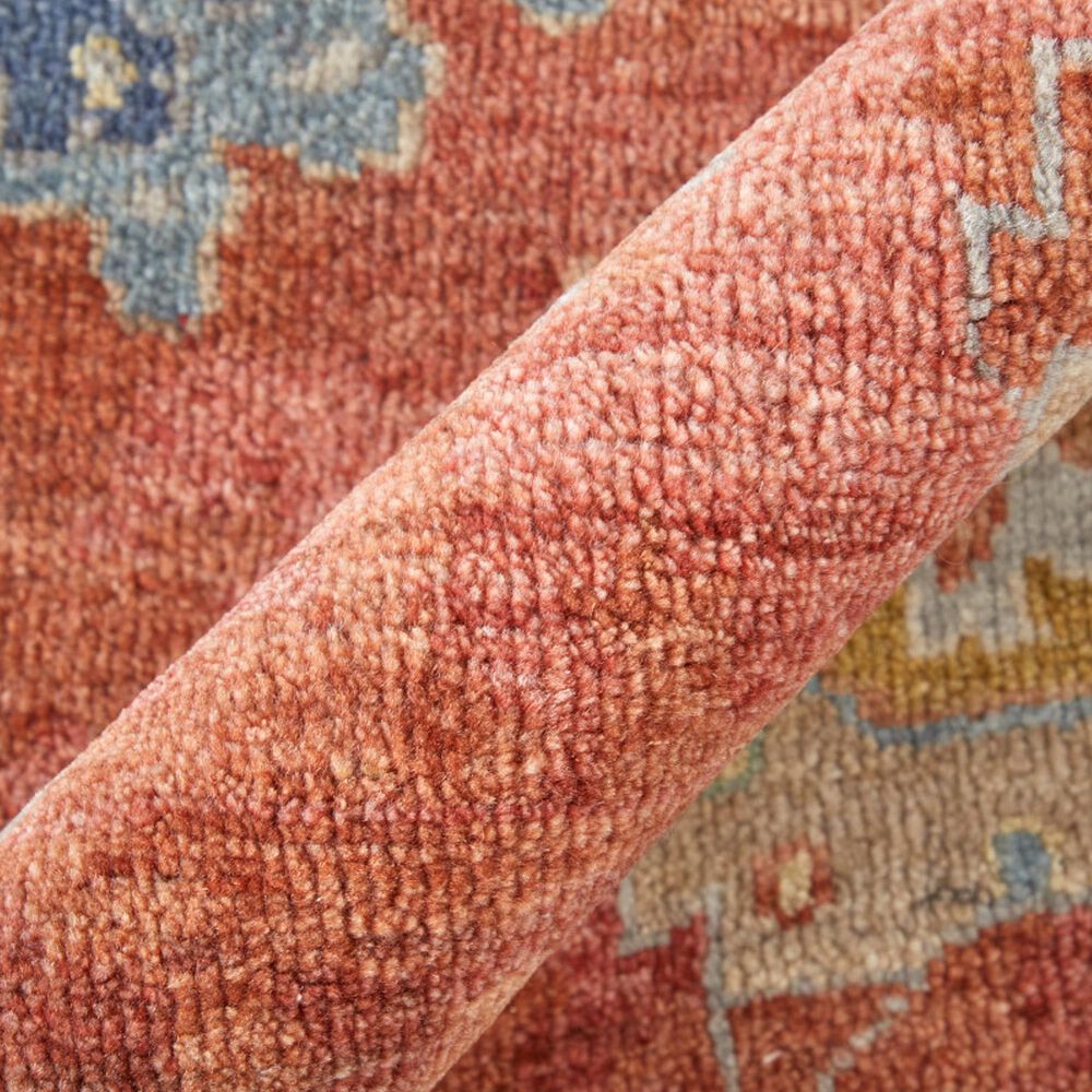 Feizy Noris Rust 3&#39;6&quot; x 5&#39;6&quot; Area Rug, , large