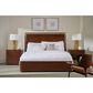 Theodore Alexander Kesden 3 Drawer Nightstand in Pyramid Brown, , large