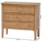 Baxton Studio Lavi 3-Drawer Chest in Antique Beige, , large