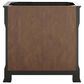 James Martin Vanities Brookfield 36" Single Bathroom Vanity in Black Onyx with 3 cm White Zeus Quartz Top and Rectangular Sink, , large