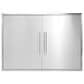 Coyote Outdoor 36" Double Access Doors in Stainless Steel, , large