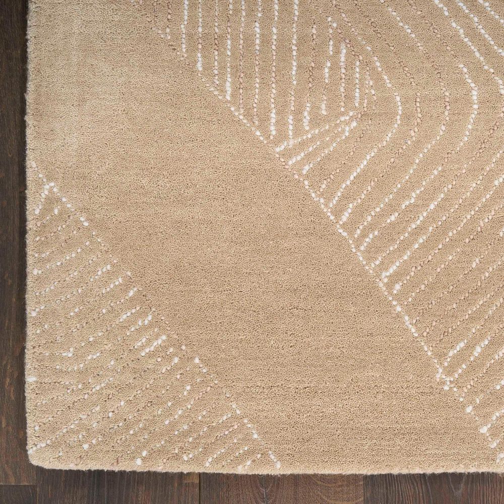 Nourison Pure Patterns Camel 7&#39;9&quot; x 9&#39;9&quot; Area Rug, , large