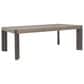 Chapel Hill Anderson Park Dark Dining Table in Moose Trail and Frontier Brown - Table Only, , large
