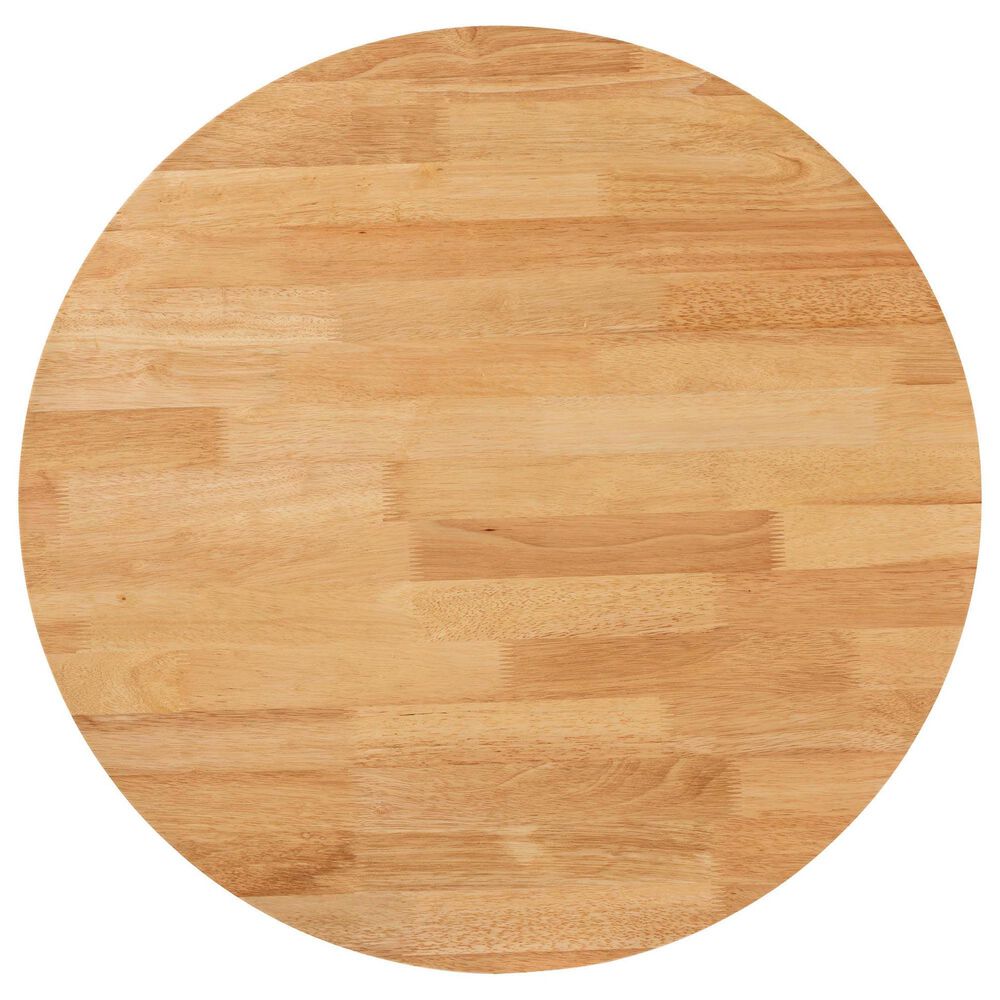 Baxton Studio Kenji 34" Dining Table in Natural Brown - Table Only, , large