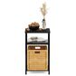 HOMLUX 3-Tier End Table with Open Shelf Storage Display in Espresso, , large