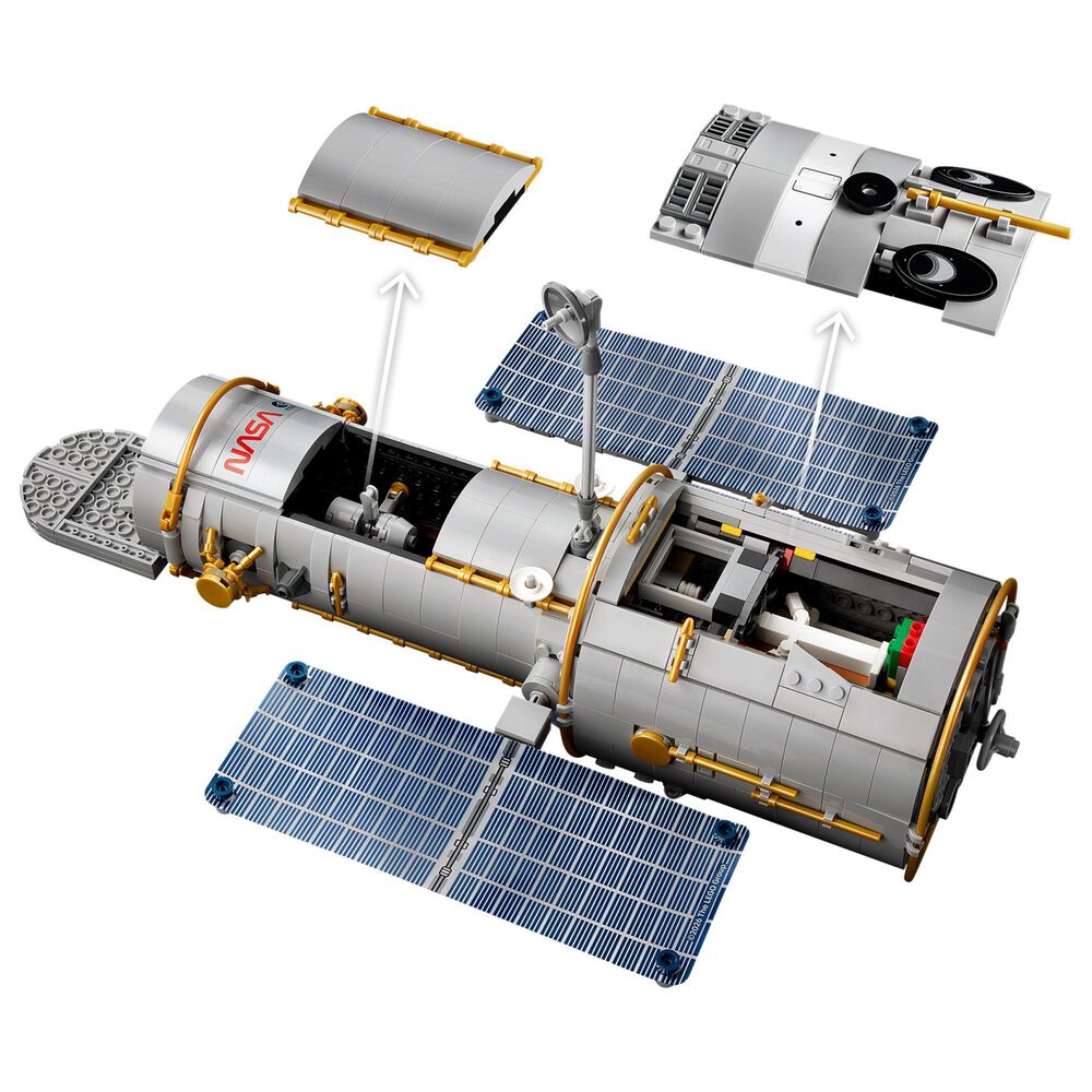 LEGO Icons Hubble Space Telescope Building Set, , large