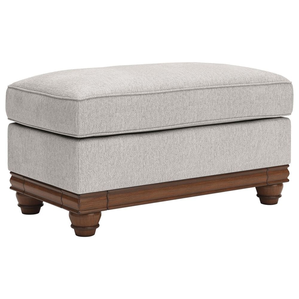 Ashley Stoughton Chair with Ottoman in Sandstone, , large