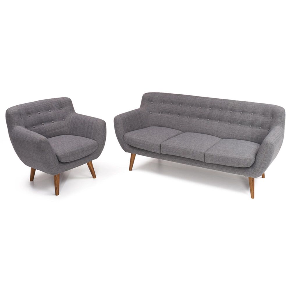 RST Brands Rhodes 2-Piece Living Room Set in Steel Gray, , large