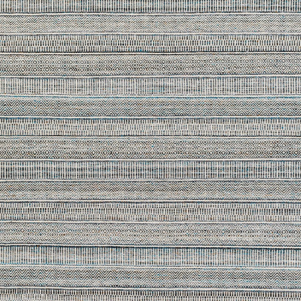 Surya Lily Beige, Charcoal, Bright Blue and Medium Brown 12&#39; x 15&#39; Area Rug, , large