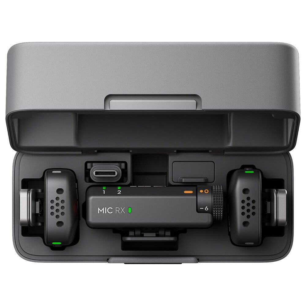 DJI Mic Mini &#40;2 TX + 1 RX + Charging Case&#41; in Black, , large