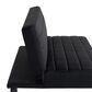 Lifestyle Solutions Dakota Convertible Sofa in Black, , large
