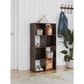 Ashley Glosmount 8-Cube Organizer in Cherry and Light Brown, , large
